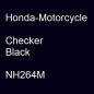 Preview: Honda-Motorcycle, Checker Black, NH264M.